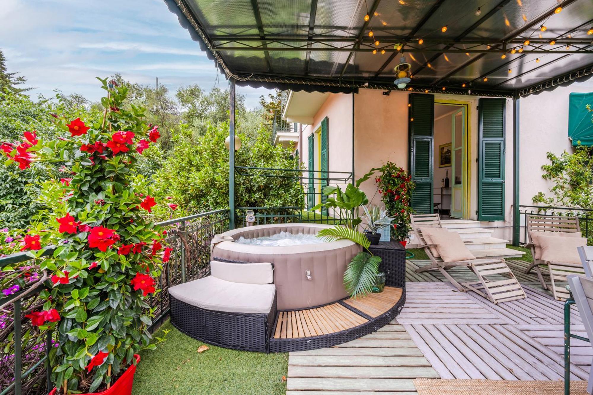 Terrazza Portofino Splendido Appartamento Con Piscina Idromassaggio - Parcheggio Gratis Santa Margherita Ligure Eksteriør billede