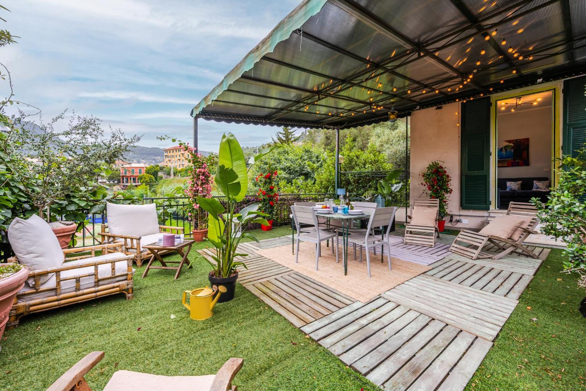 Terrazza Portofino Splendido Appartamento Con Piscina Idromassaggio - Parcheggio Gratis Santa Margherita Ligure Eksteriør billede